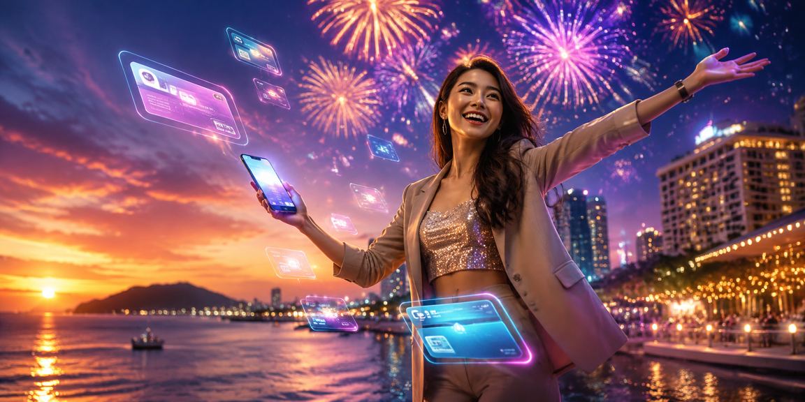 Pengguna di Kota Kinabalu membuat deposit ke platform kasino langsung a6star melalui telefon pintar